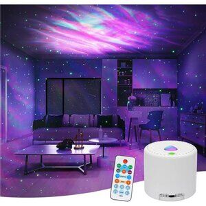 Galaxy Projector, Star Projector with Timer and Remote Control, Adjustable